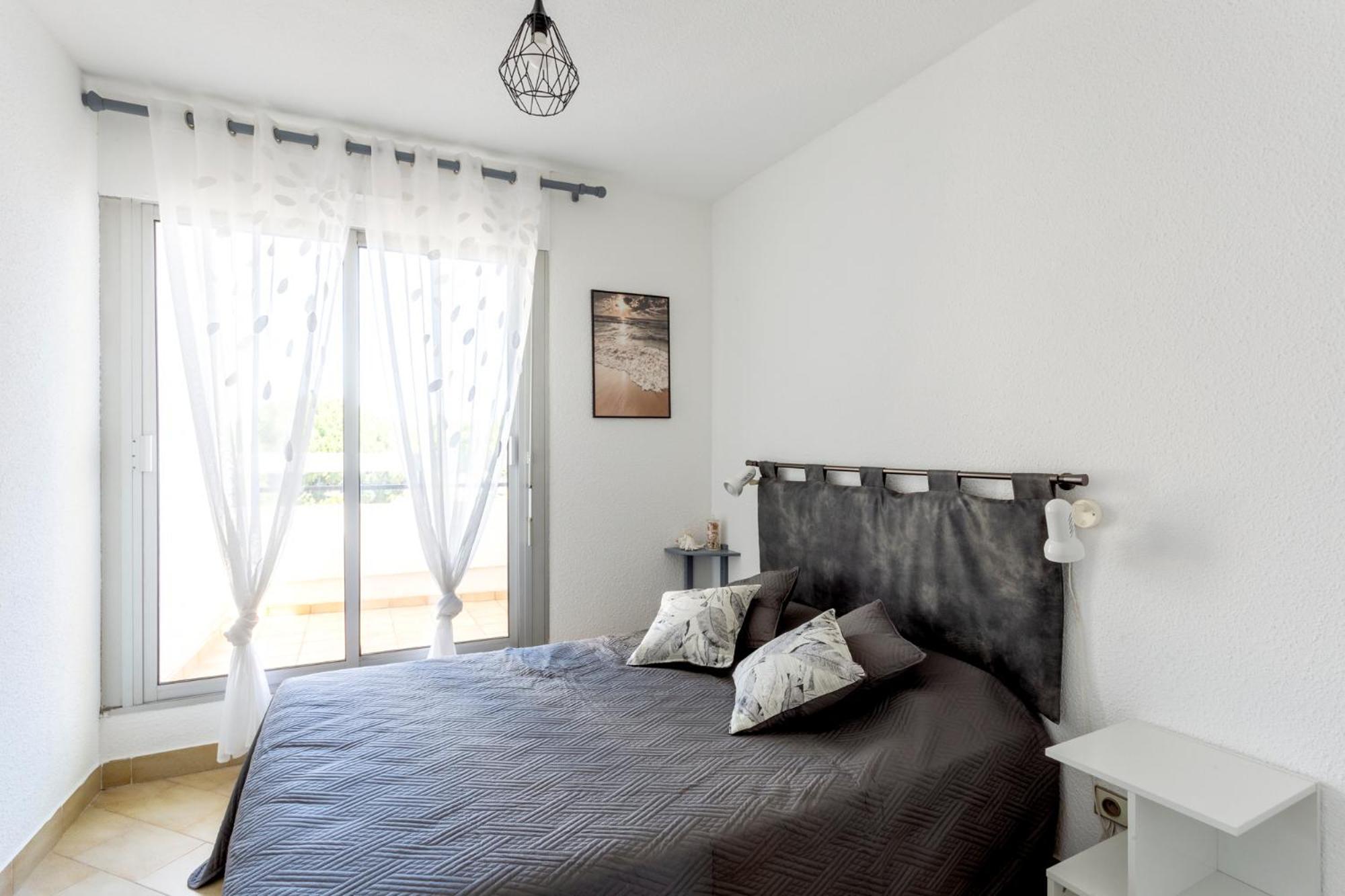 Chez Fabienne - Superbe Appartement Avec Vue Sur La Mer Et Parking La Grande Motte Exteriör bild